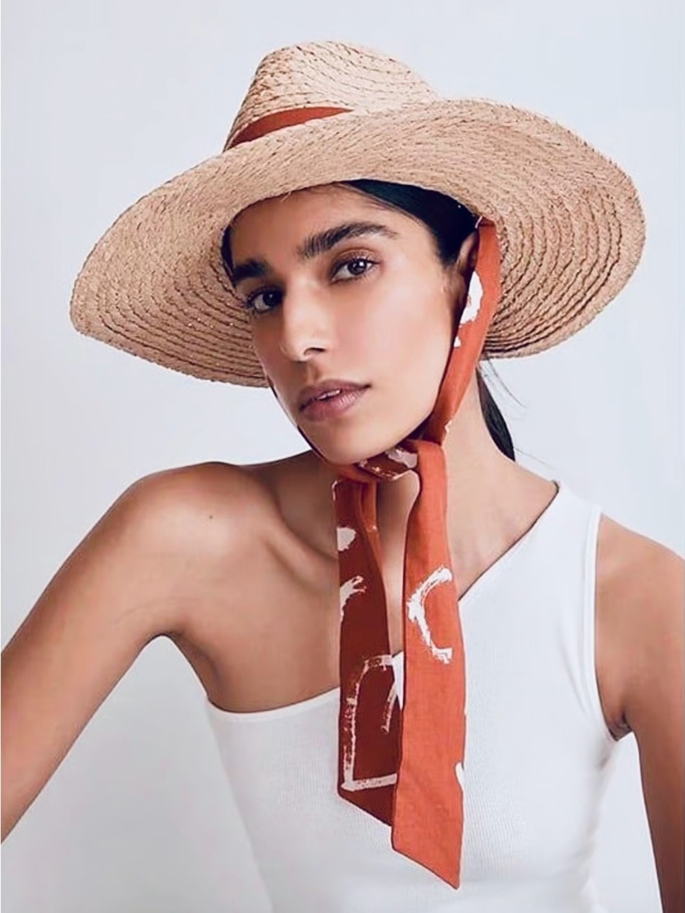 Madewell X Caroline Z Hurley Straw Hat